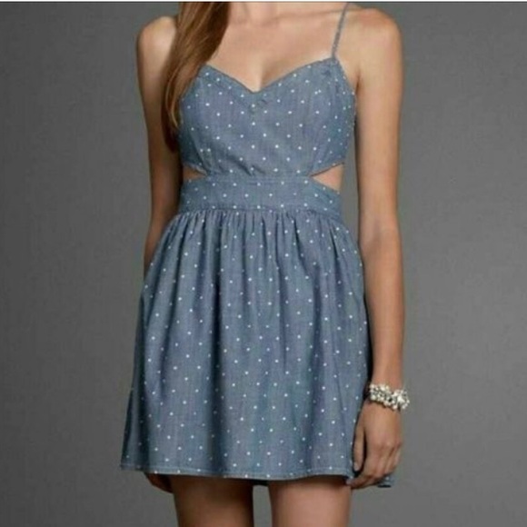 abercrombie denim dress